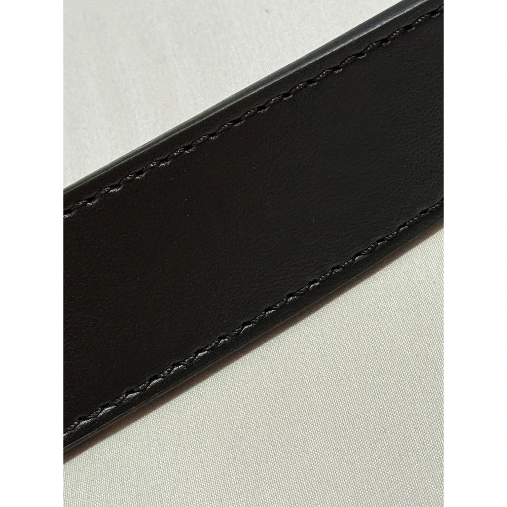True‎ Religion Reversible Horseshoe Buckle Belt Black/Tan Size 36 NWT